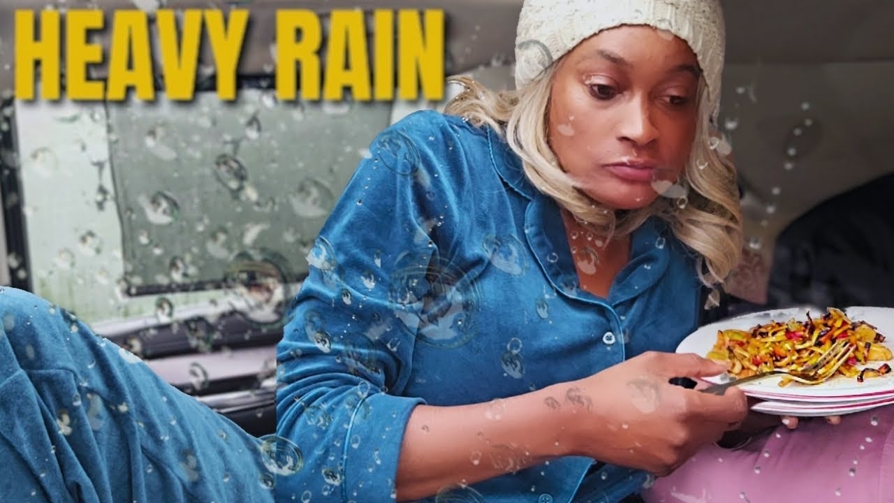 Stealth Camping in a Downpour: Hot Meal, Cold Night