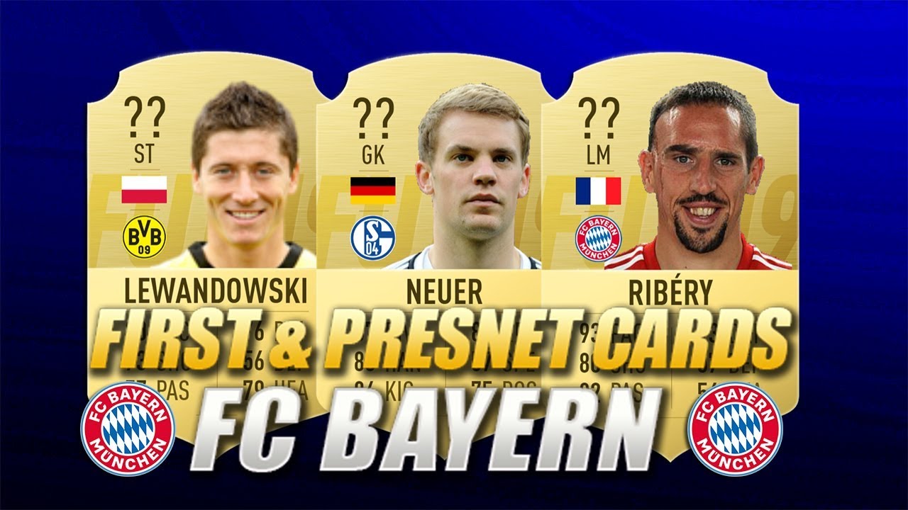 FIFA 19 | FC BAYERN MUNICH FIRST PRESENT & CARDS | w/ Neuer, Lewandowski & Ribery