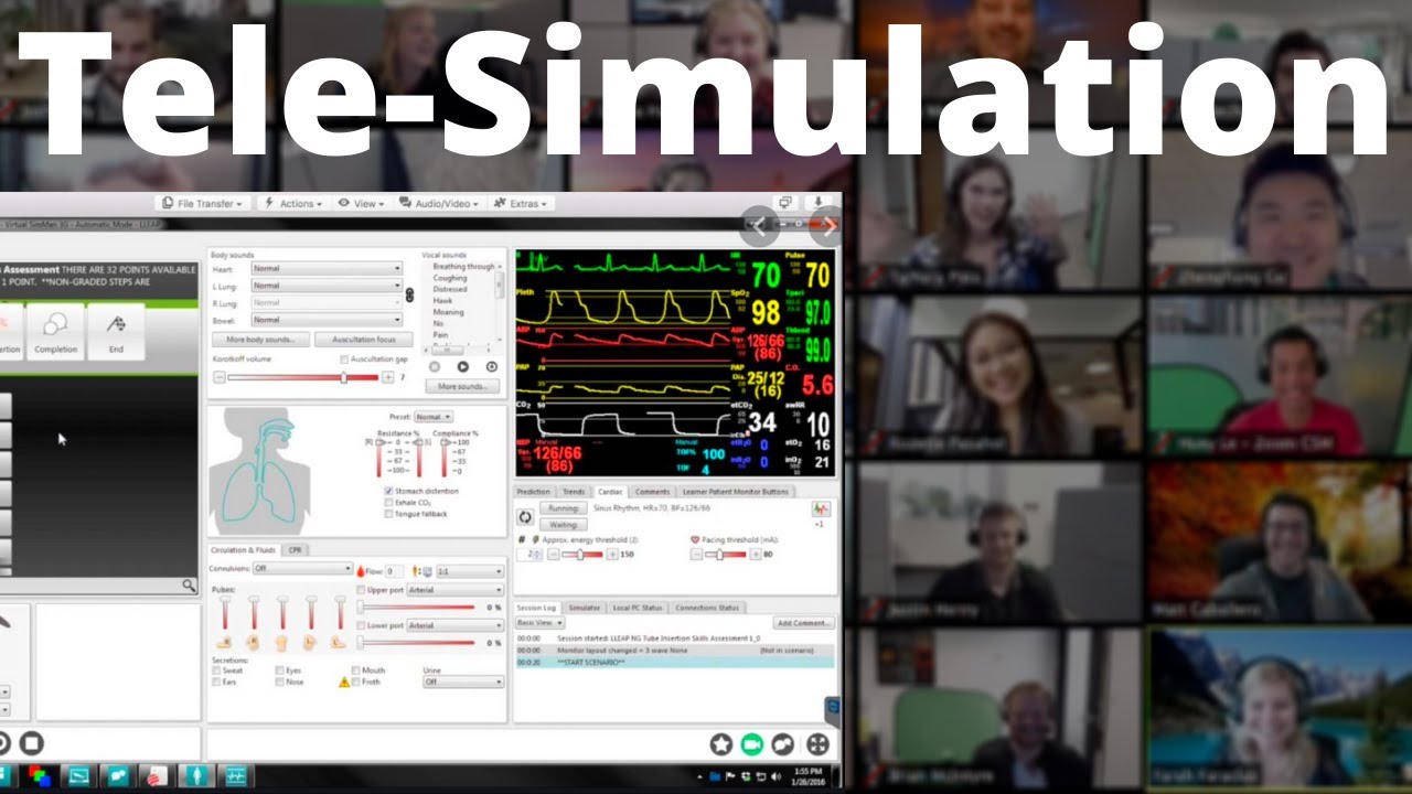 Tele-Simulation: An Tool for Health Professions Education