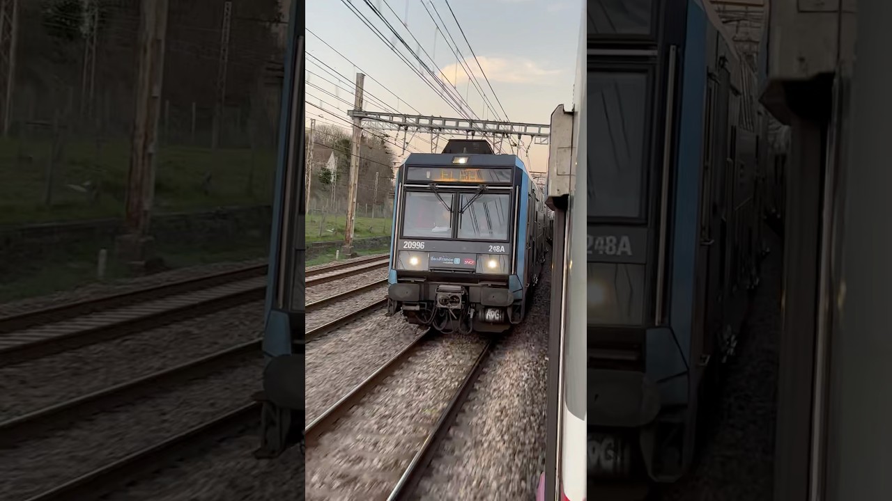 Z20900 vs Z5600 : Une Lutte M&eacute;morable sur les Rails !! #z5600 #z20900 #rerc #idfm #sncf #railway