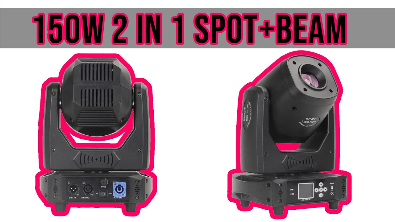 150W LED  2 in 1 Robotlámpa