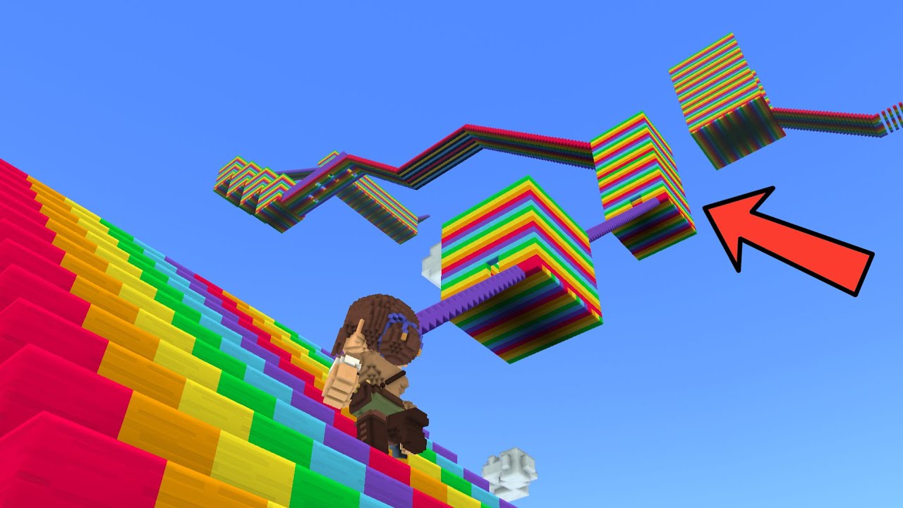 SKY PARKOUR Speedrun | Worlds FRVR