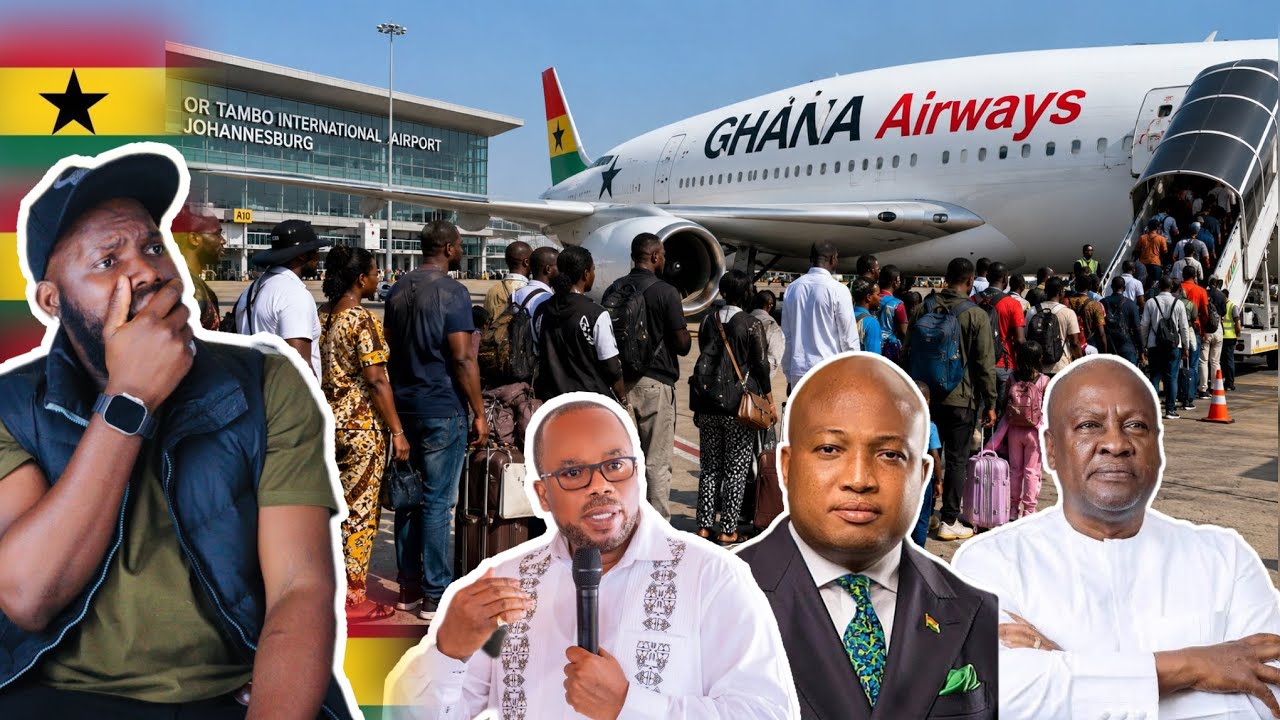 😱 684 More Ghanaians Leaving South Africa This Weekend! Second Batch Confirmed 🇬🇭🇿🇦