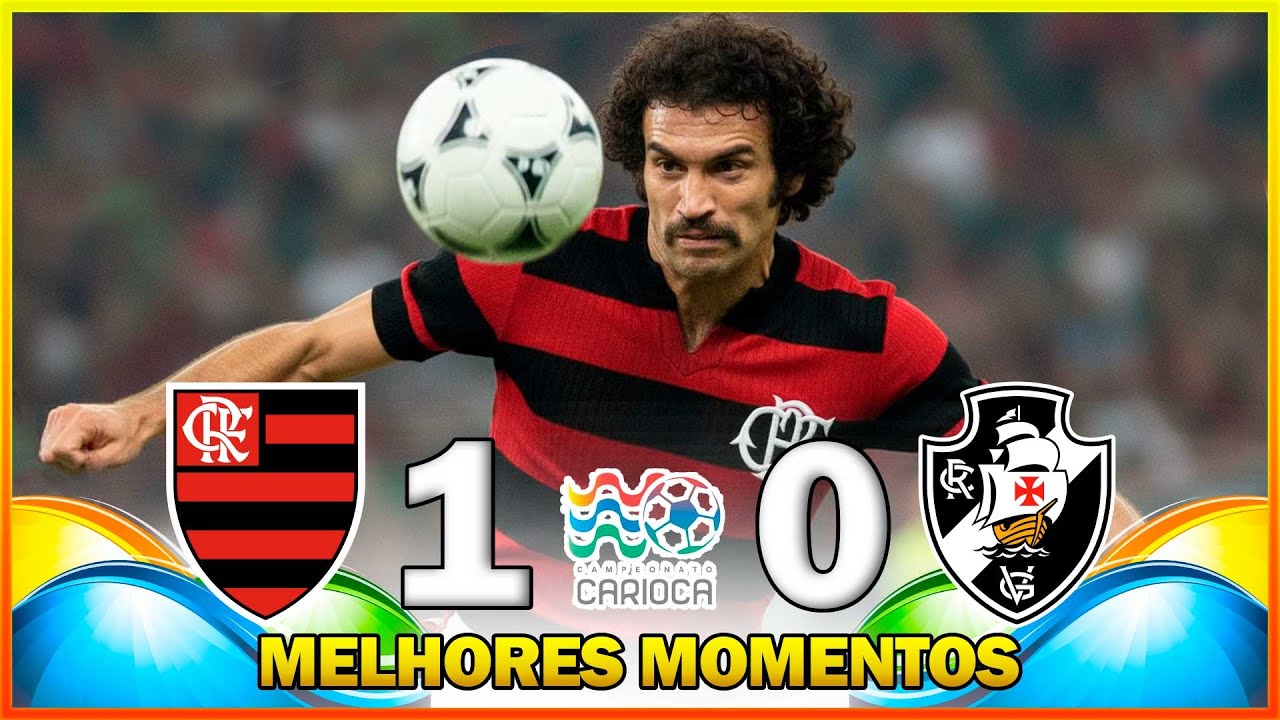 FLAMENGO 1 X 0 VASCO ● MELHORES MOMENTOS ● CAMPEONATO CARIOCA 1978 ● FINAL