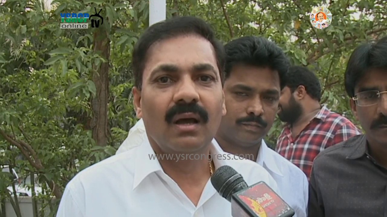 Its Very Unfortunate to Have a CM like Chandrababu Says YSRCP MLAs Kakani & Srinivasulu