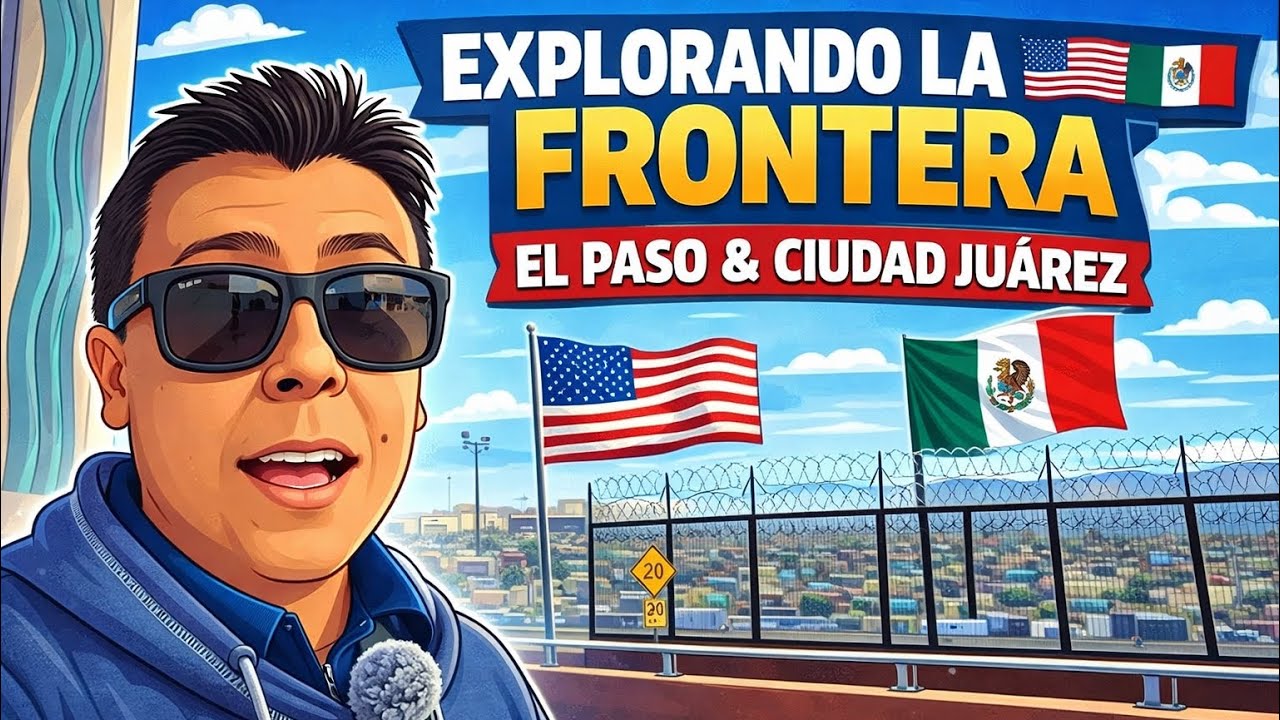 De un 10K a explorar la Frontera 🇺🇸🇲🇽 | Explorando El Paso & Ciudad Juárez (Parte 1)