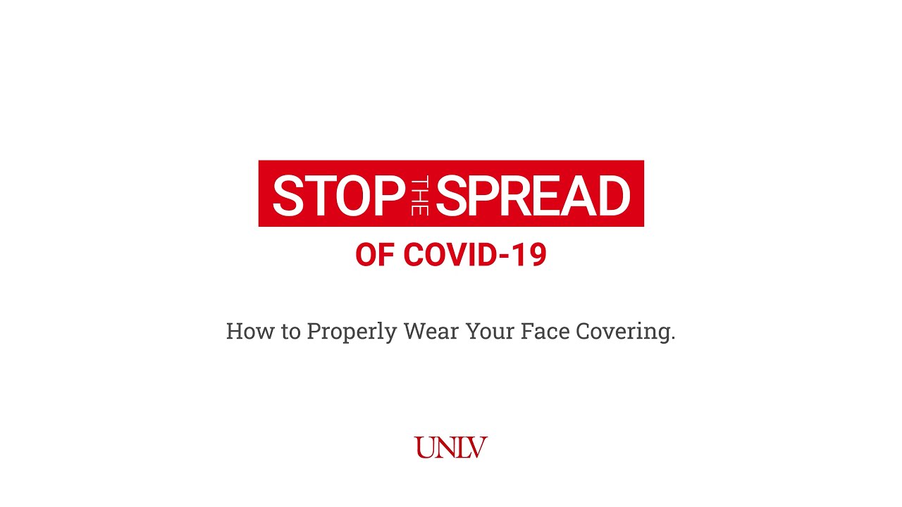 How to Properly Wear Your Face Covering