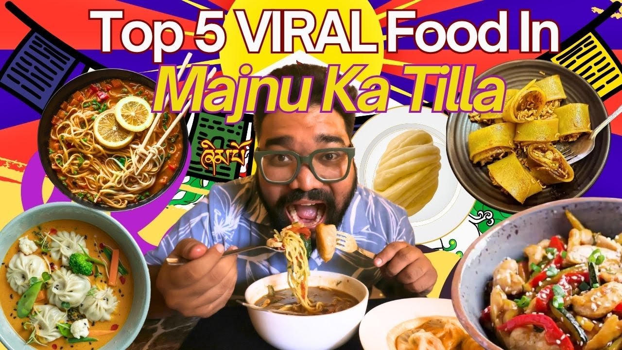 TOP 5 VIRAL FOOD IN MAJNU KA TILLA || TOP 5 ya FLOP 5? Manju ka Tilla Special Tasting.