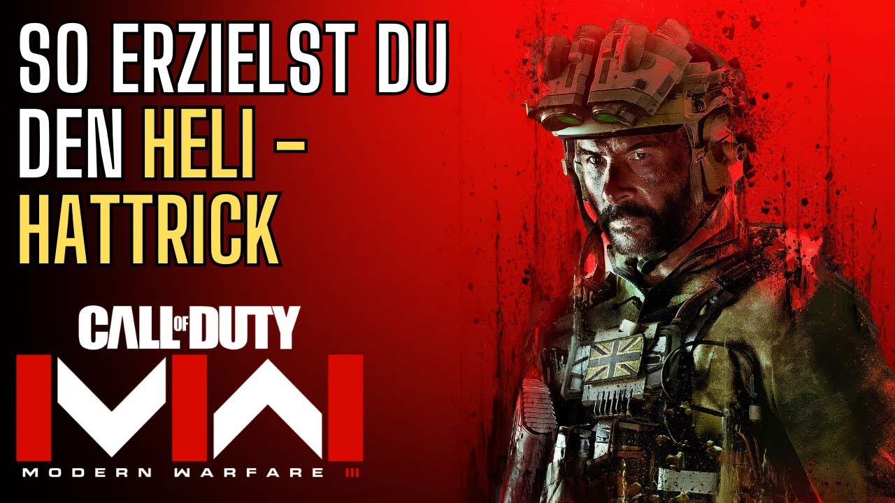 Call of Duty Modern Warfare 3 (2023) - Heli Hattrick Trophäen Leitfaden