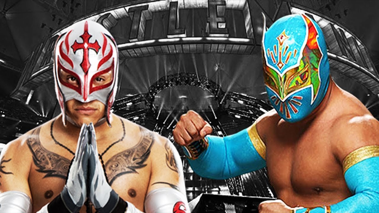 WWE Rey Mysterio  Sin Cara Vs  Cesaro  Jack Swagger   Raw January 27 2014 Full Match HD  👇👇