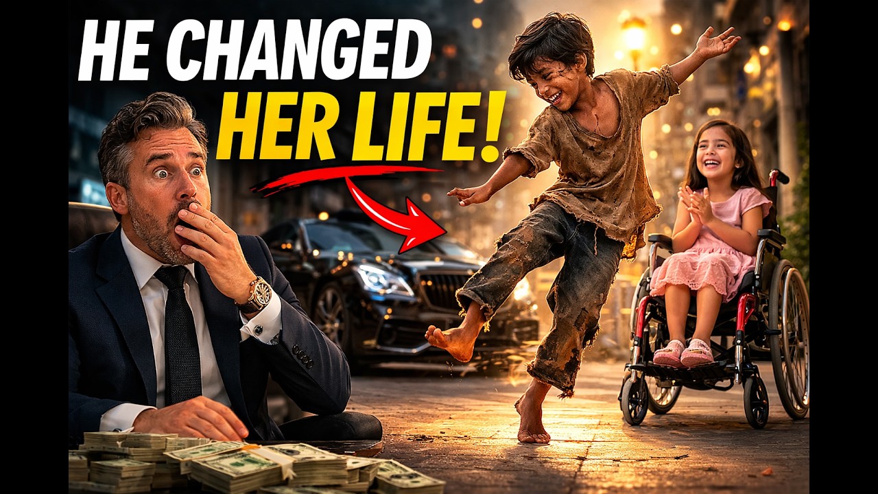 A Homeless Boy Danced for a Rich Man’s Daughter… What Happened Next Changed Their Lives!