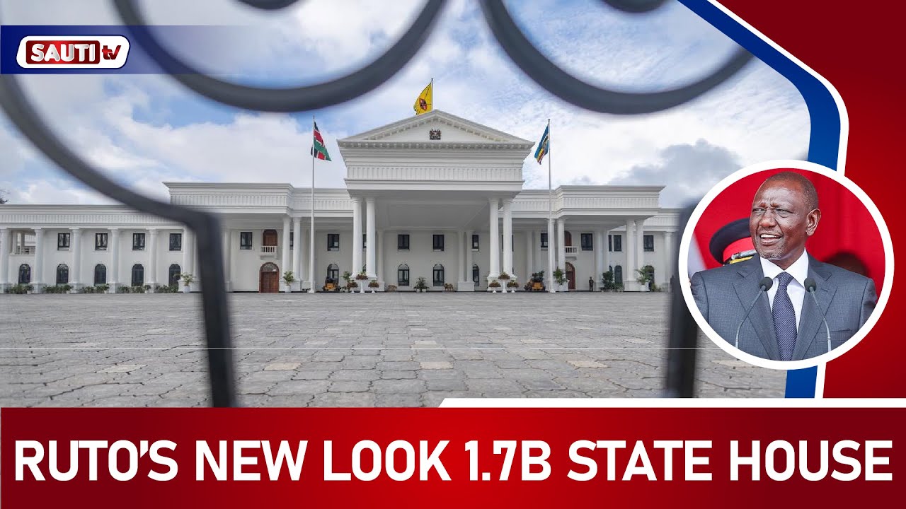 NEW LOOK STATE HOUSE! First Glimpse Of Renovated 1.7 Billion Residence of The President