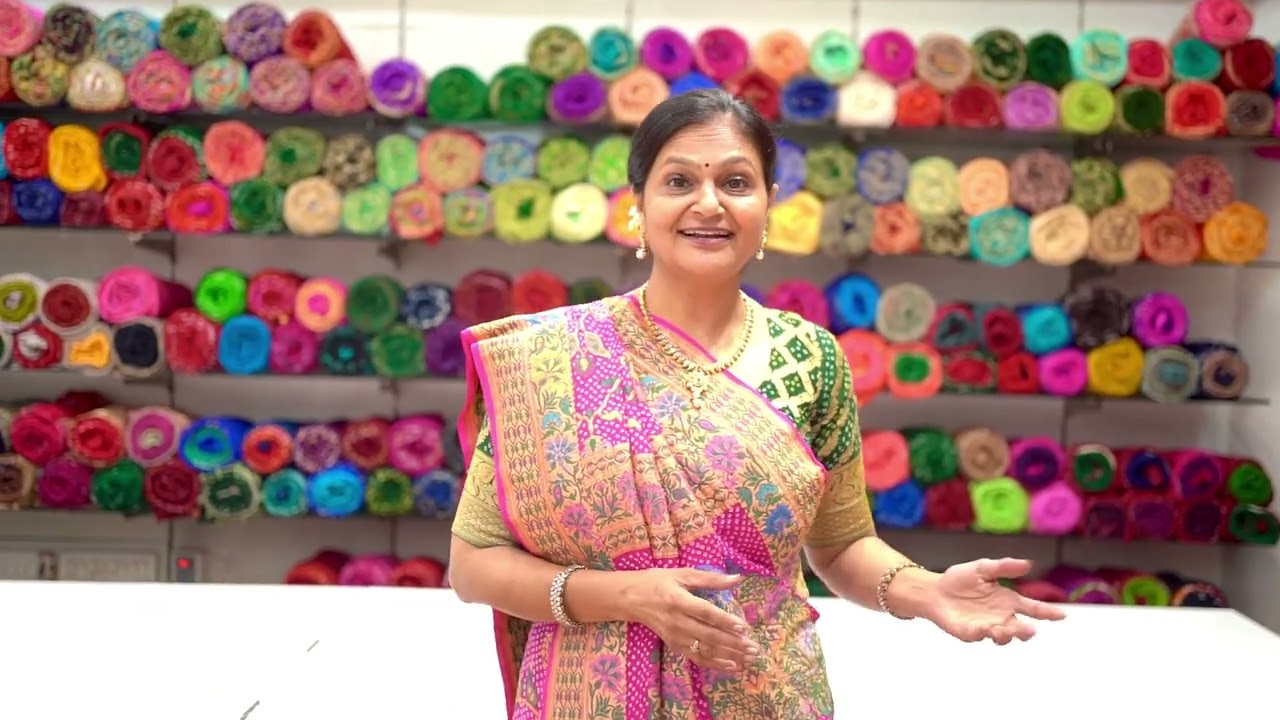 Wedding Bandhani Saree | Sankalp The Bandhej Shoppe