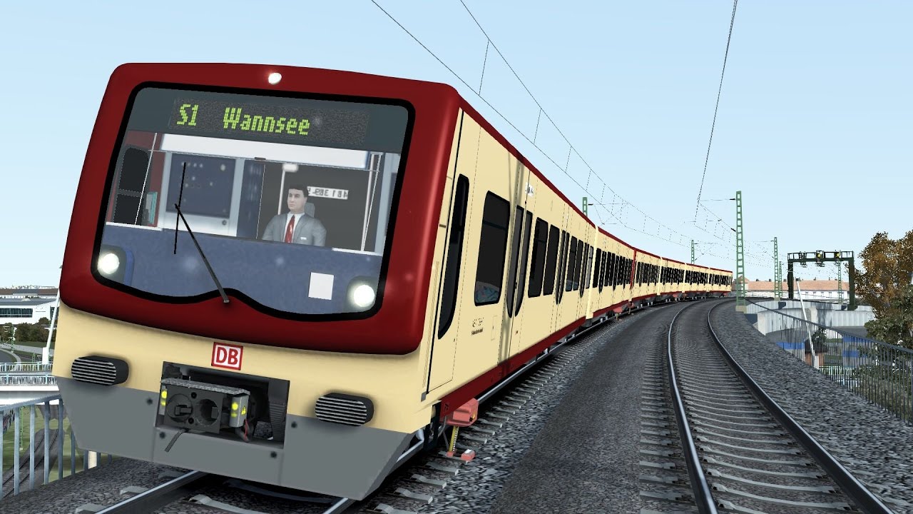 Berliner S Bahn zum Podsdammer Platz