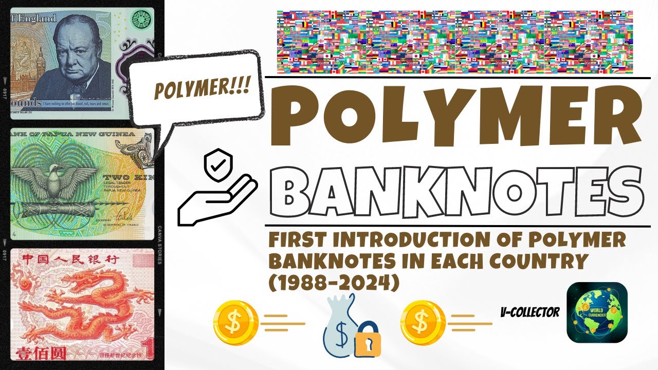 First introduction of Polymer Banknotes in Each Country (1988–2024)