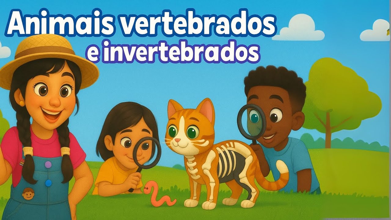 Animais vertebrados e animais invertebrados