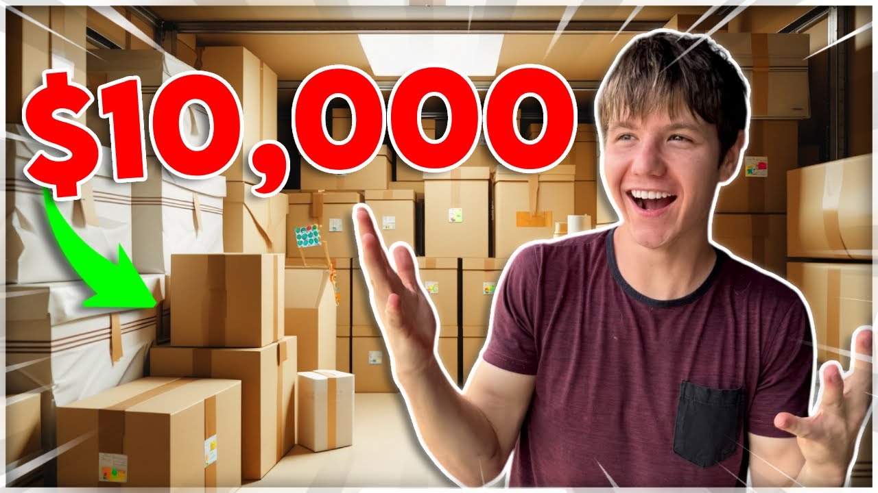 $10,000 SCORE!! I BOUGHT AN ABANDONED STORAGE UNIT & FOUND...