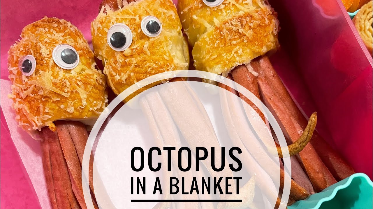 Octopus in a Blanket || Lunchbox || Halloween meal ideas