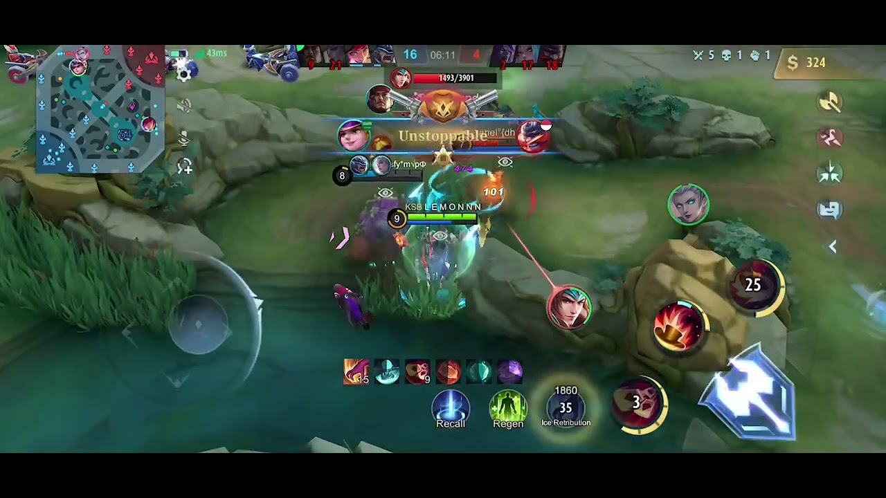 Toturial legendary harley lemon II Mobile legend bang bang