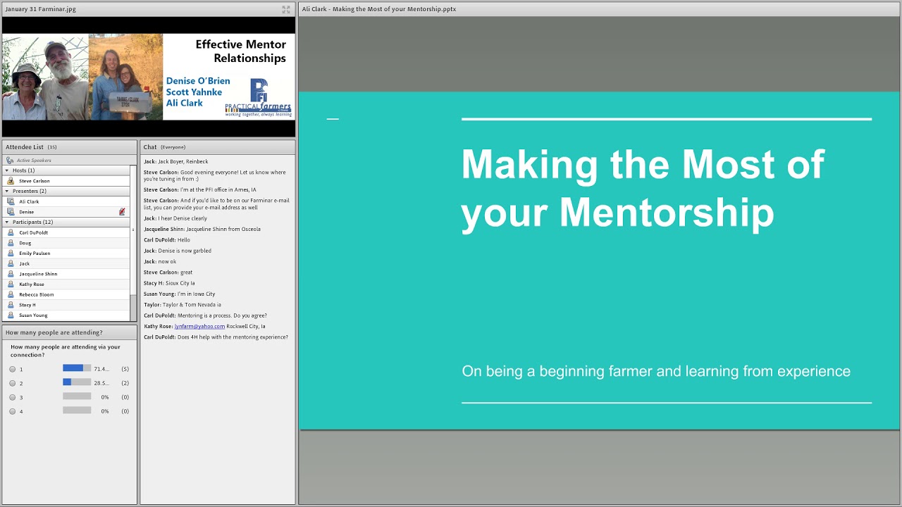 Effective Mentor Relationships - Farminar