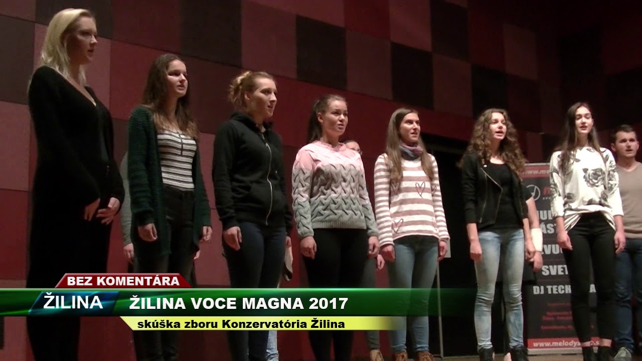 TV SEVERKA Skúška zboru Konzervatória Žilina