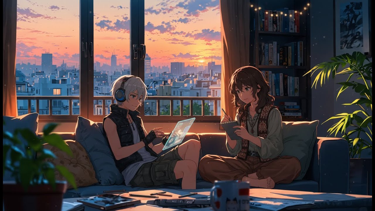 Cozy Library – Study Lofi Beats (FULL VERSION)