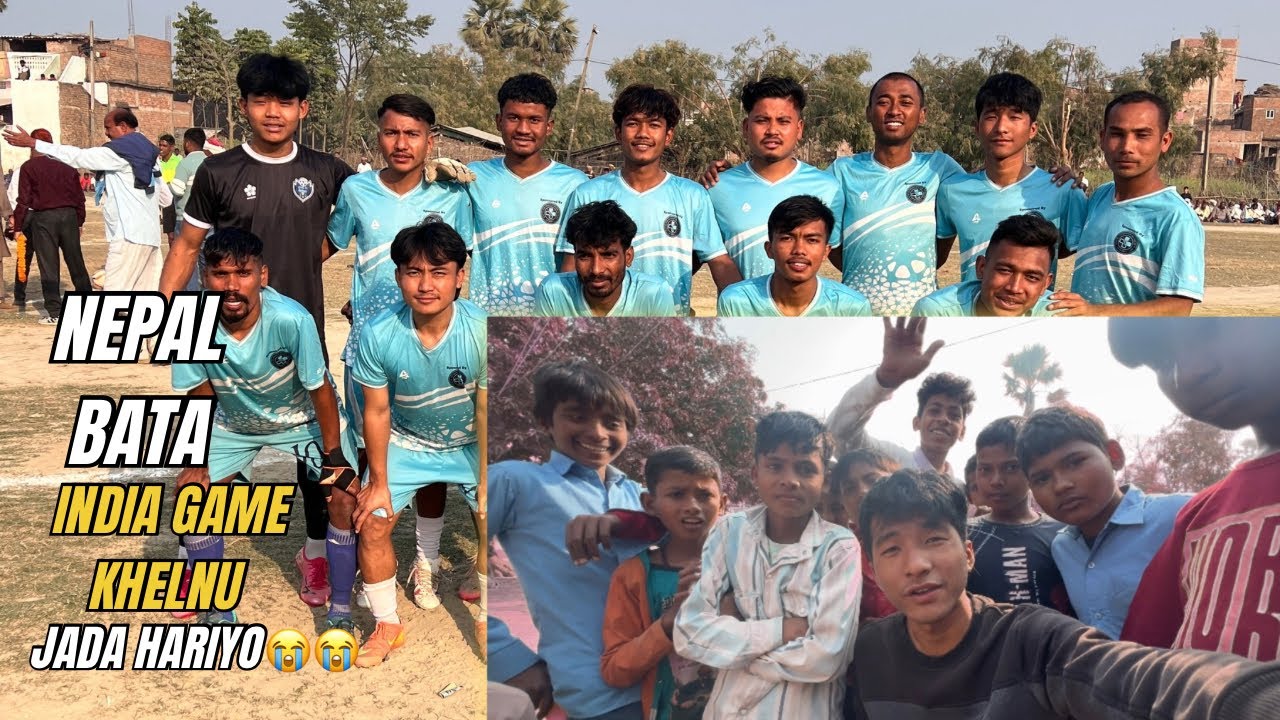 India ma dharai maya paiyo football khelnu jada tara ❤️