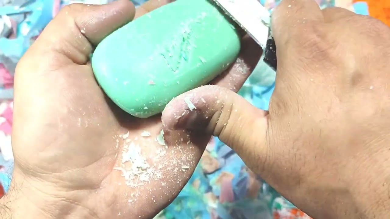 ASMR Carving soap. Soothing cutting soap | ASMR soap.