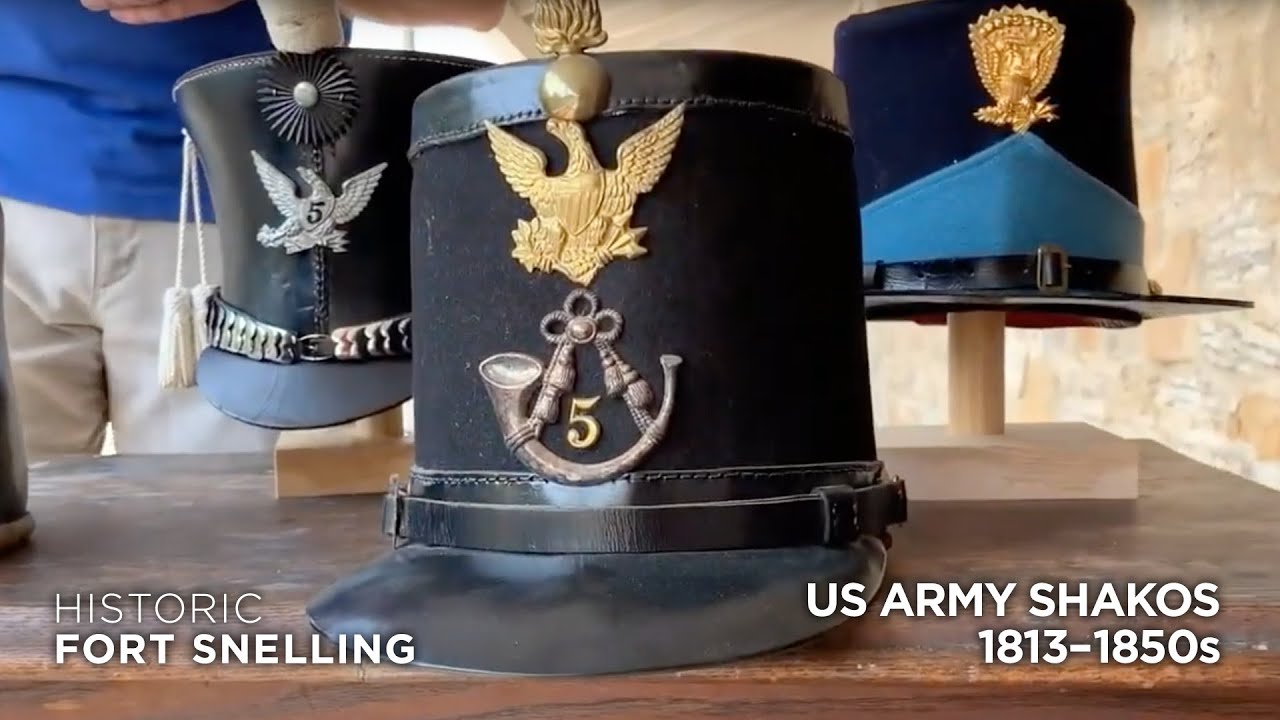 Historic Fort Snelling US Army Shakos 1813-1850s