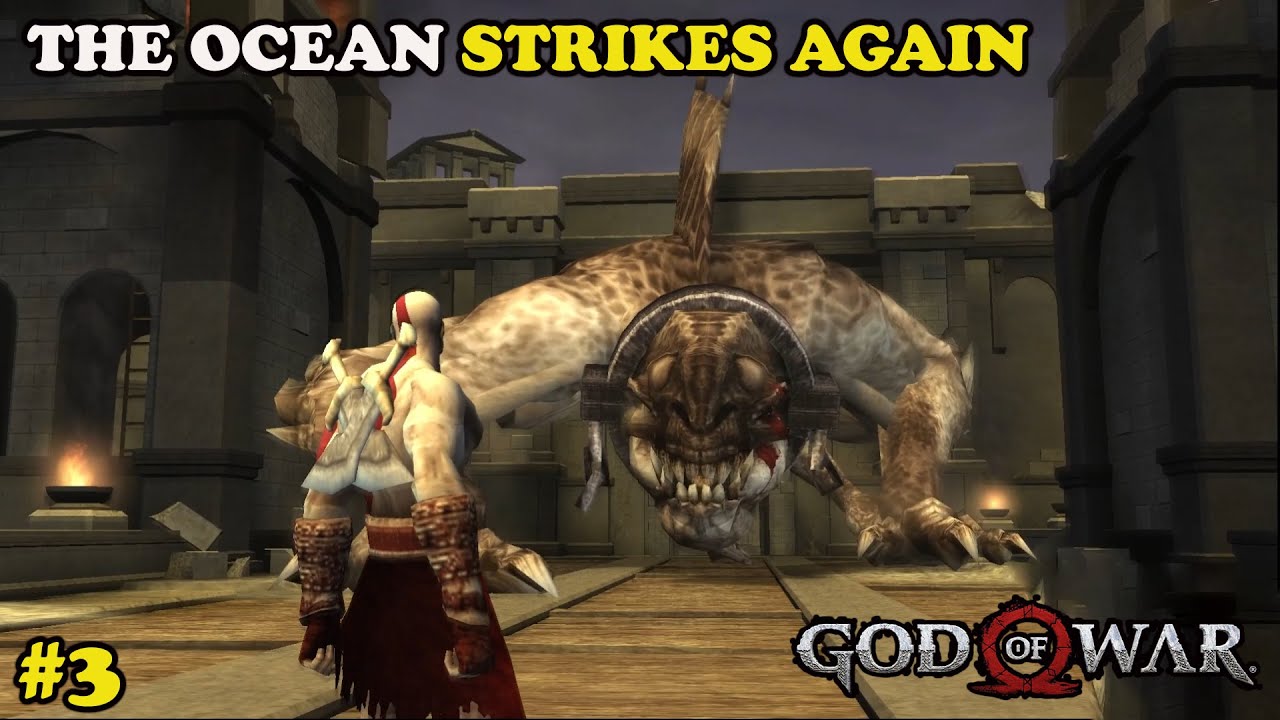 Kratos Faces a Monster From the Deep | Chains of Olympus