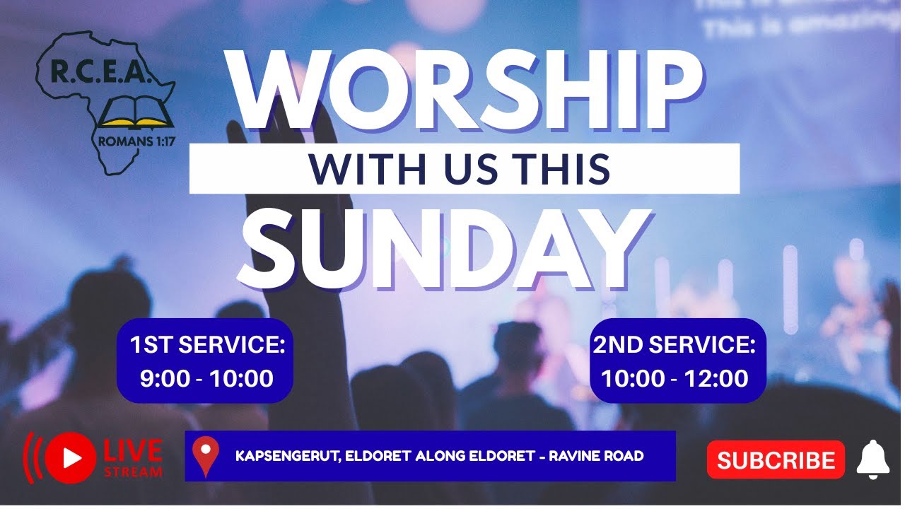 R.C.E.A KAPSENG'ERUT CHURCH SERVICE - LIVE STREAM 09/11/2025