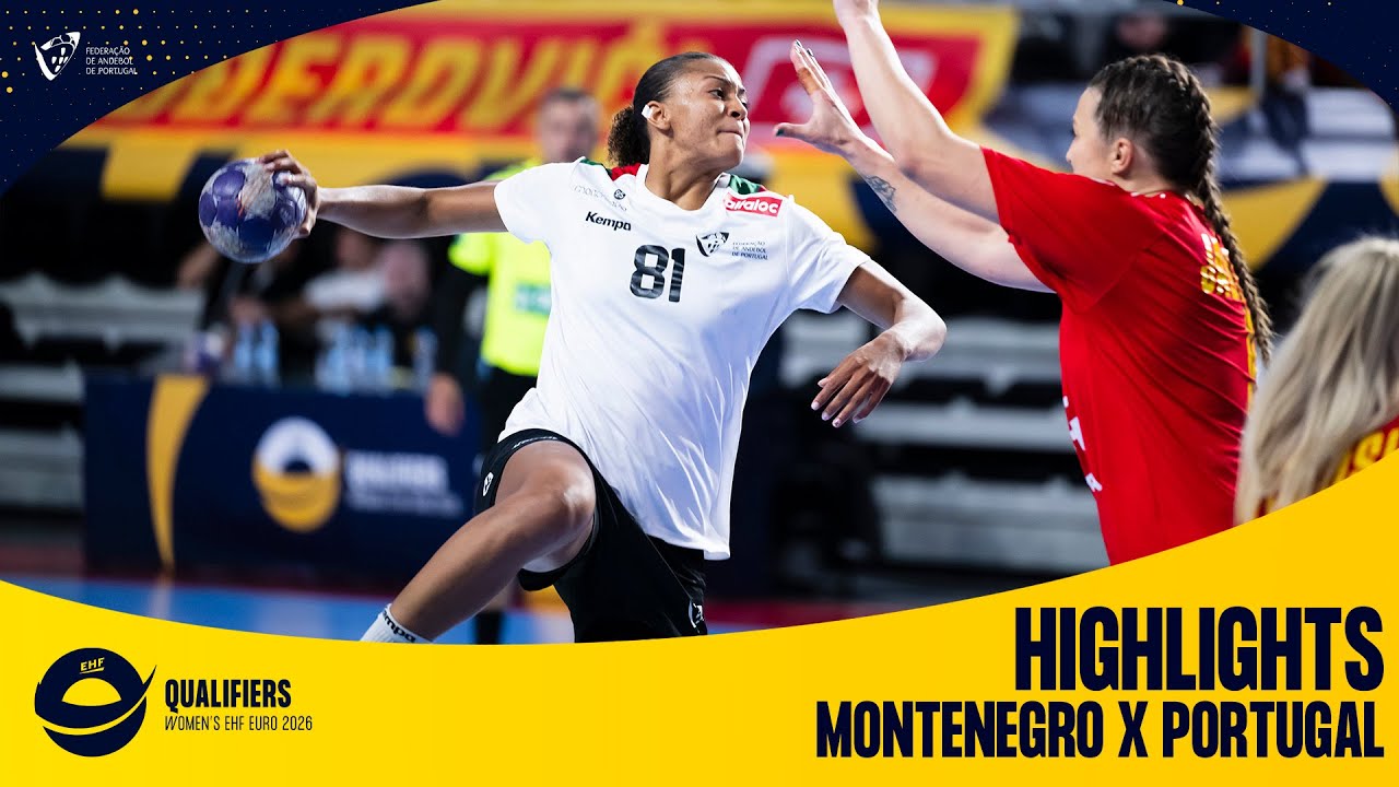 Highlights | Montenegro - Portugal | Group 4 | Women's EHF Euro 2026 Qualifiers