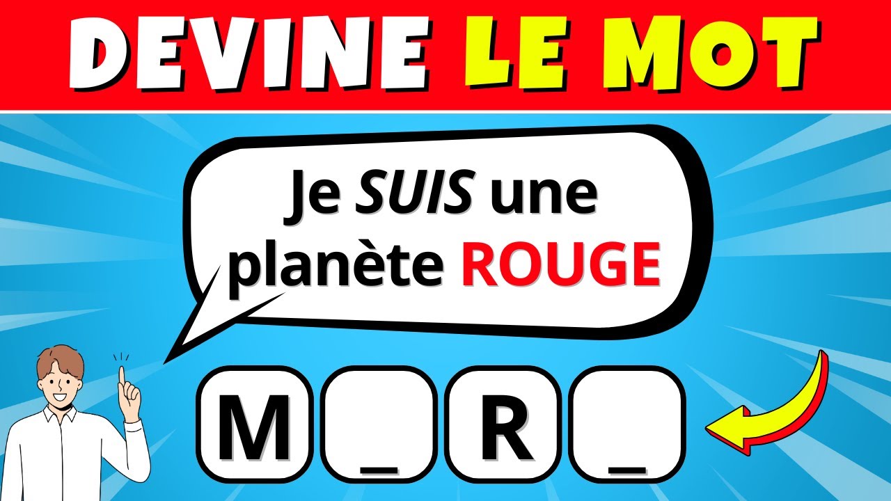 🔤DEVINE le MOT à partir de sa DEFINITION🎯 Niveau Facile à Expert 🔥 #devinelemot #Quizamusant