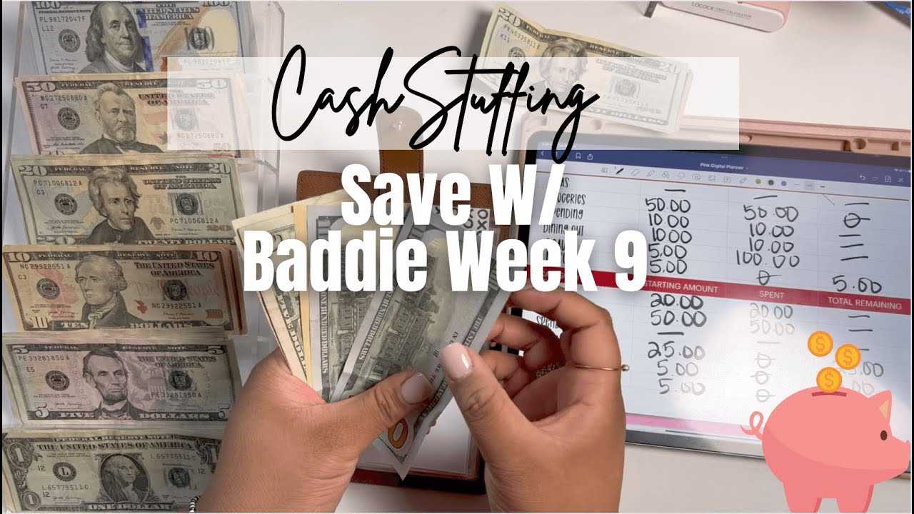 May 2022 | Cash Envelope Stuffing | Baddies & Budgets | Save With Baddie Week 8
