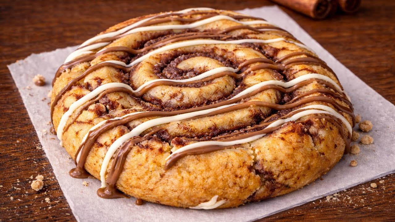 This Is the Best Method to Make Cinnamon Roll Cookies | Easy Recipe