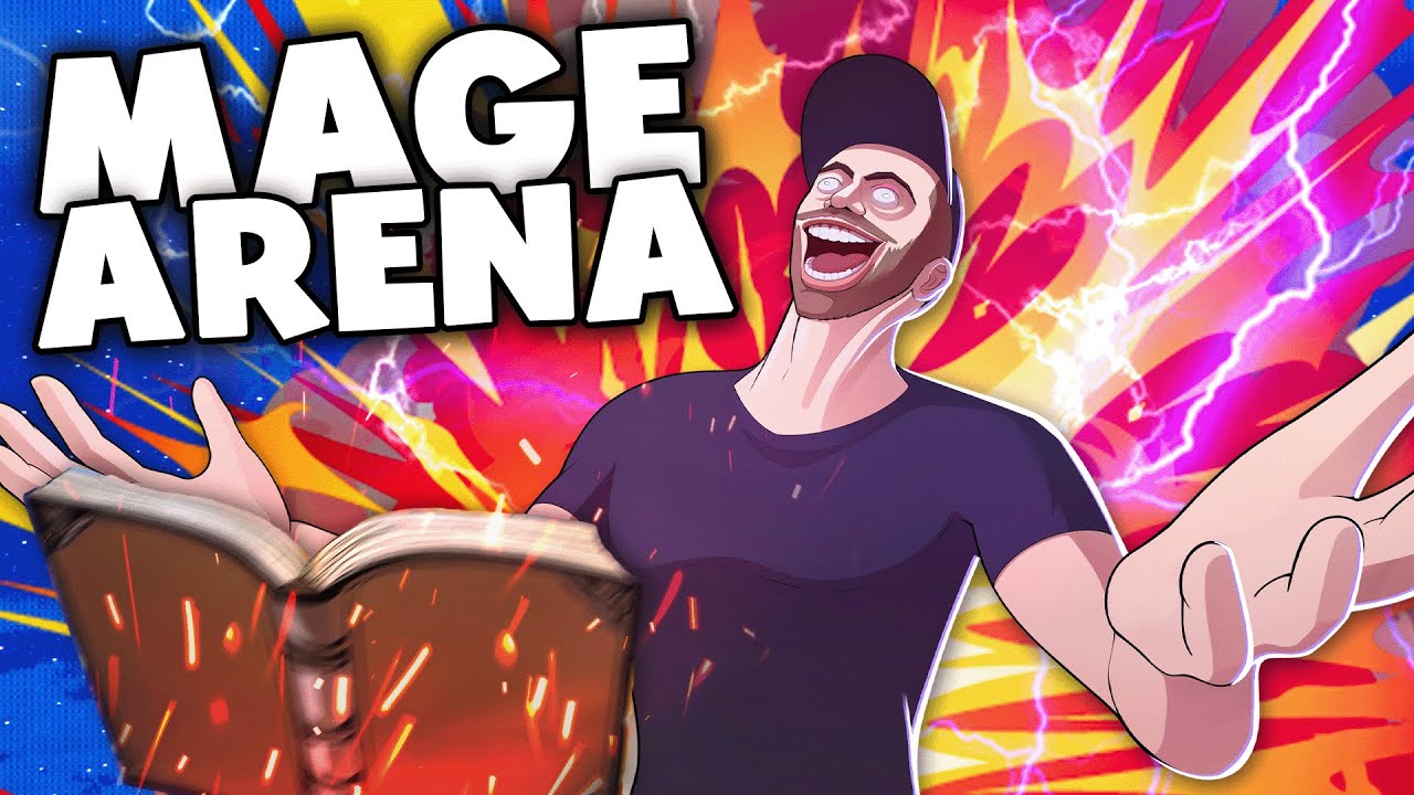 Casting Spells in MAGE ARENA Multiplayer!