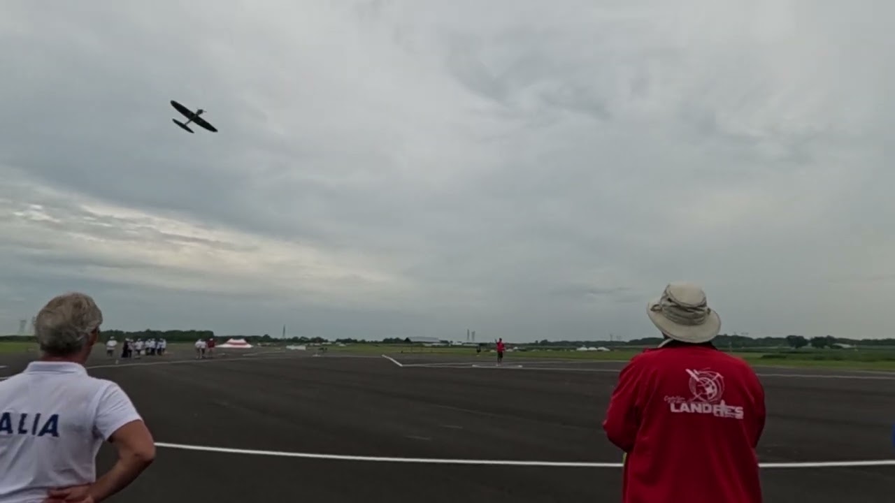 Lauri Malila's flight at the FAI F2 2024 World Championship. Italian pilot.