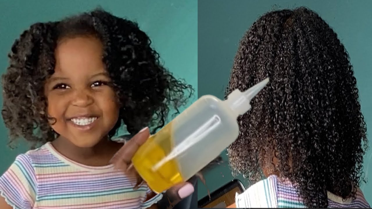 HOT OIL TREATMENT FOR BABIES/KIDS TODDLER NATURAL HAIR CARE