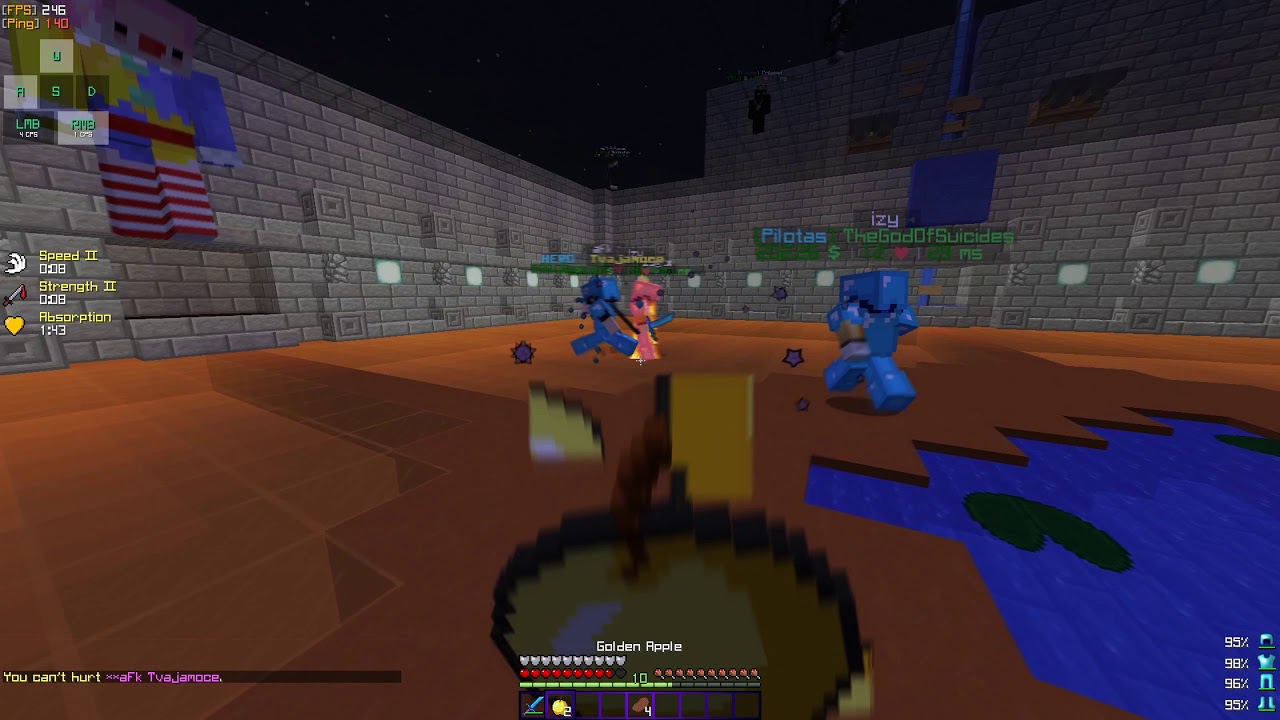 [mc.slime.lt] PvP 2vs2 eventas (Tvajamoce ir Woxer win)