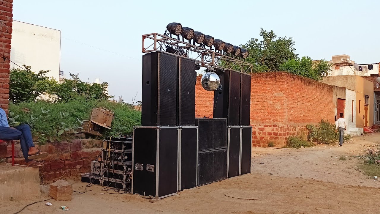 Full Dj Setup | Dj Vlogs | Dj Loading Setup | 2 Bass 4 Top | Dj Sonu Dholpur