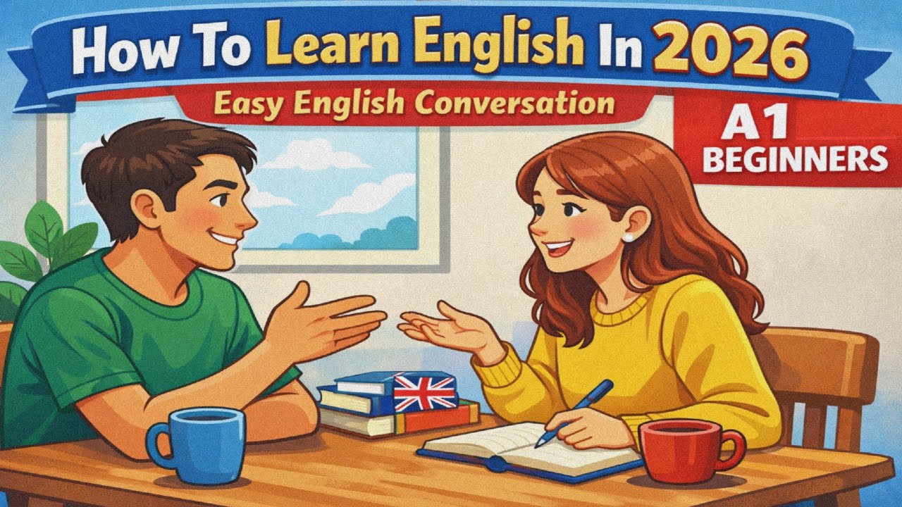 How to Learn English in 2026 | Best Study Plan for Beginners | A1 English