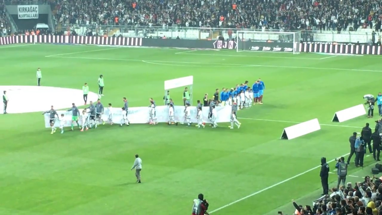 Beşiktaş JK - Trabzonspor Maç Öncesi ve Başlama Anı (İlk Üçlü) (1080p60fps)