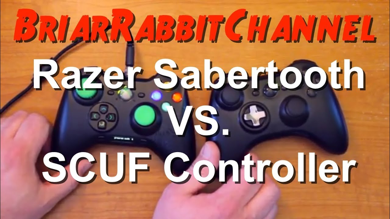 Razer Sabertooth VS Scuf Controller Review Comparison