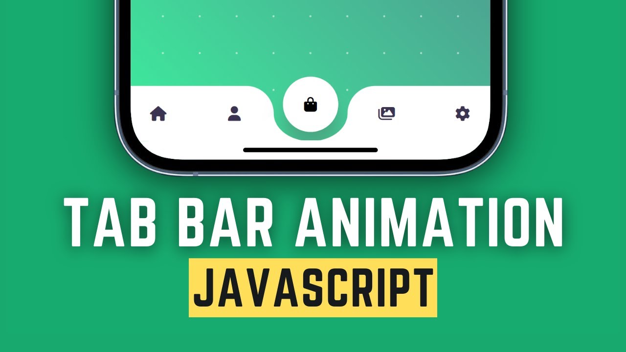 Magic Navigation Menu using Html CSS & Javascript | Outer curve effect