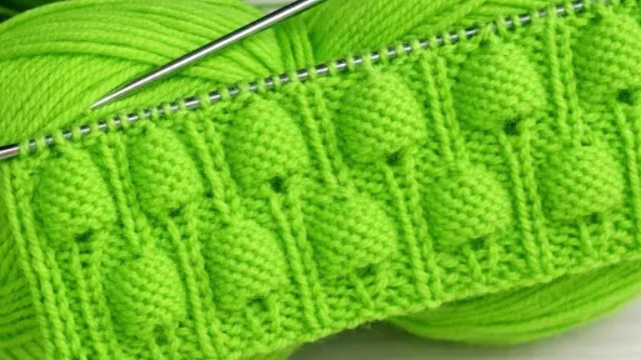 सिर्फ एक फंदे का बुनाई डिजाइन। Beautiful knitting pattern scarf sweater latest design 