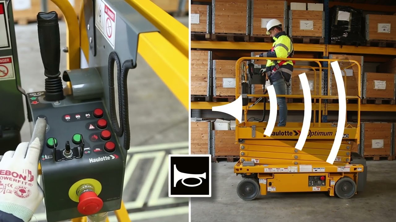 Controls overview - Haulotte OPTIMUM 8 Slab scissor lifts - EN