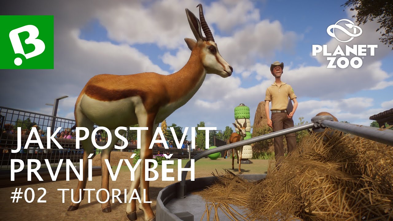 Jak postavit první výběh | Tutorial #2 | Planet ZOO CZ