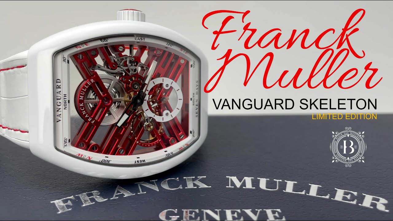 Franck Muller Vanguard Skeleton Swiss Edition V45 S6 SQT TT BC ER