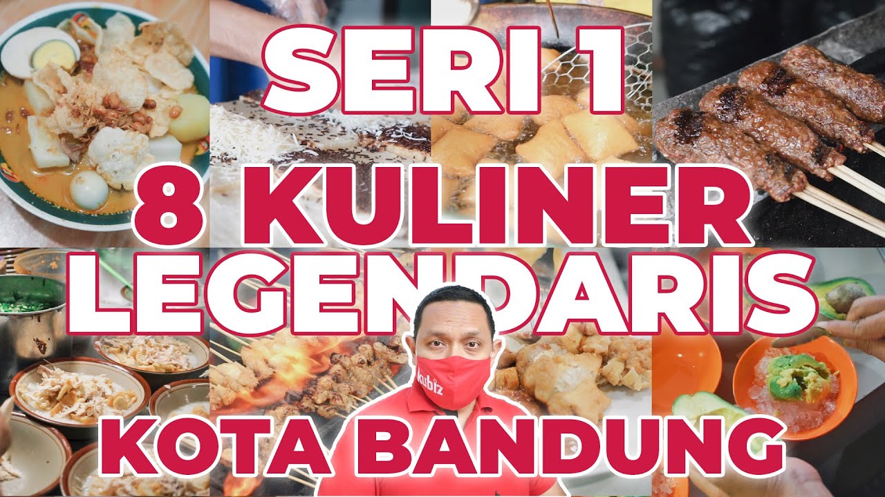 8 LOKASI WISATA KULINER LEGENDARIS DI KOTA BANDUNG YANG VIRAL 2020 #Seri1