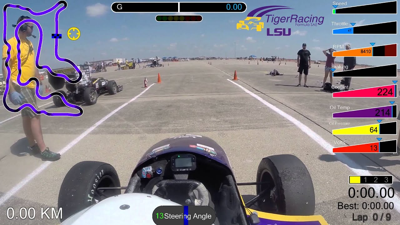 FSAE Lincoln Endurance 2015 : LSU Tiger Racing